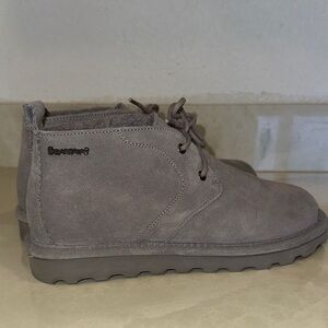 BearPaw Women's Suede Chukka Boots in Gray
